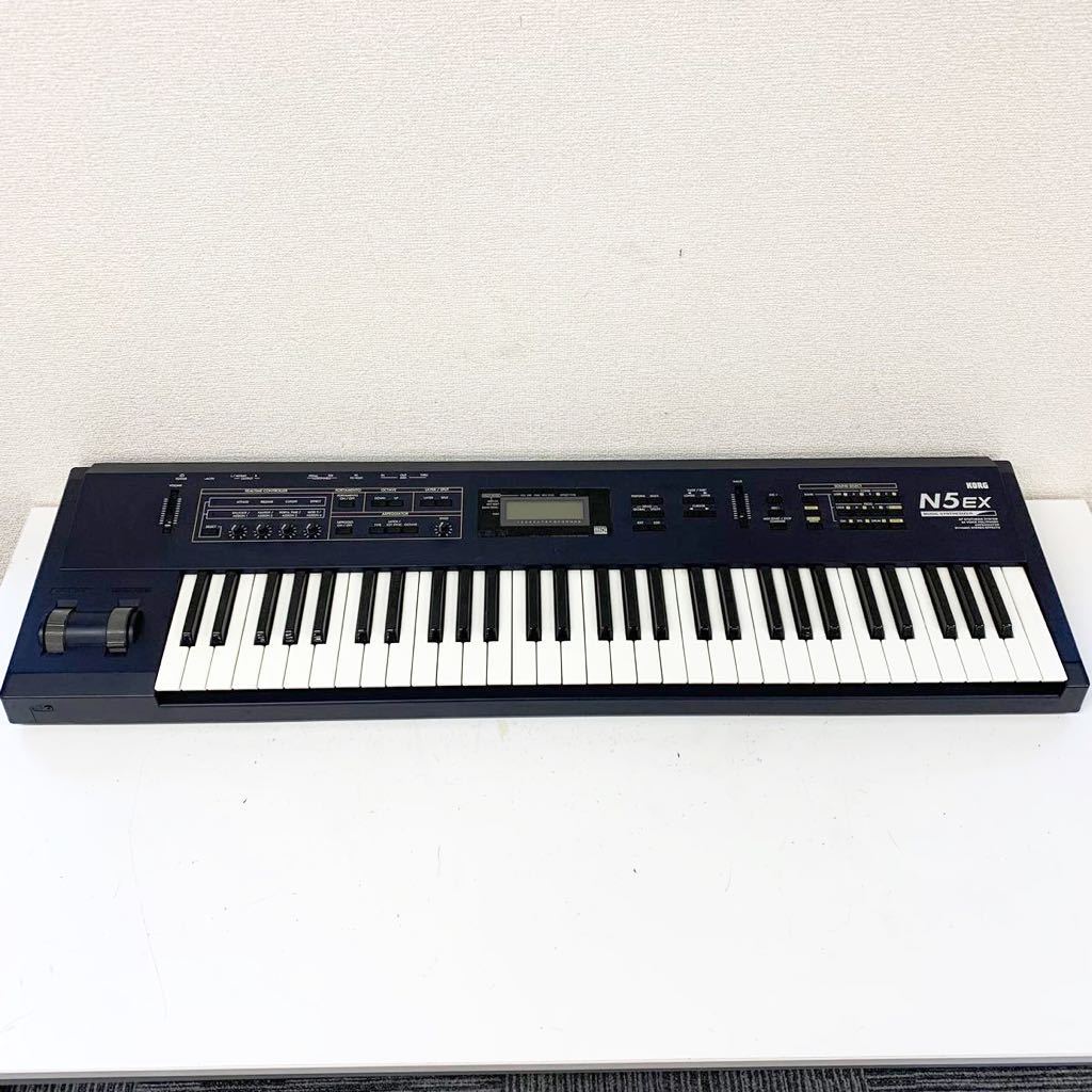 Gt-12】 KORG N5EX シンセサイザー キーボード コルグ ジャンク 通電 