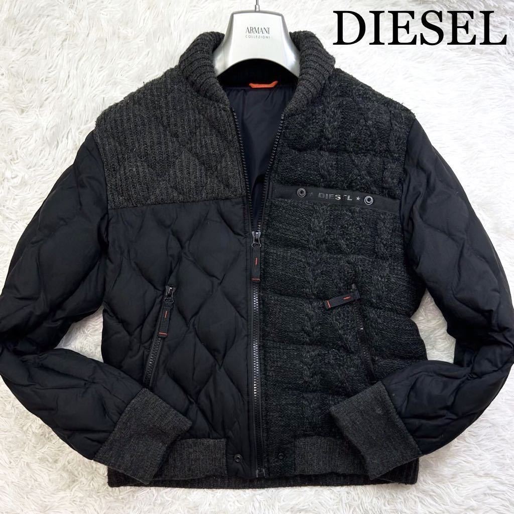 極美品☆幻のXXL☆最高傑作!極暖!DIESEL ディーゼル ダウンジャケット 