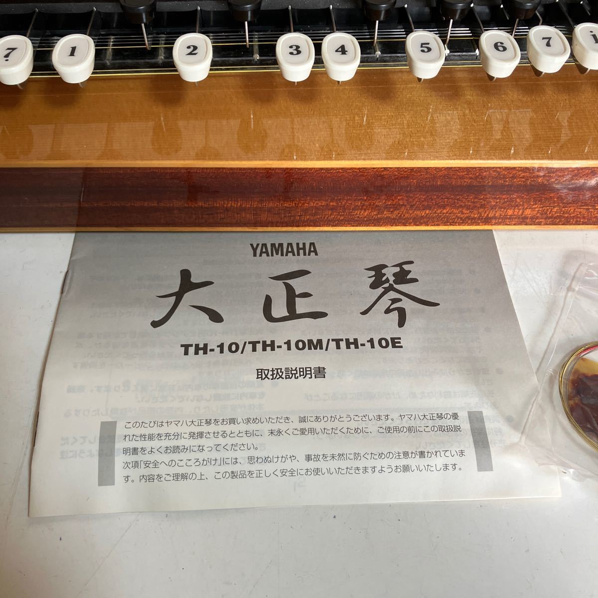 美品 保管品☆YAMAHA ヤマハ 大正琴 TH-10E ソフトケース付 和楽器