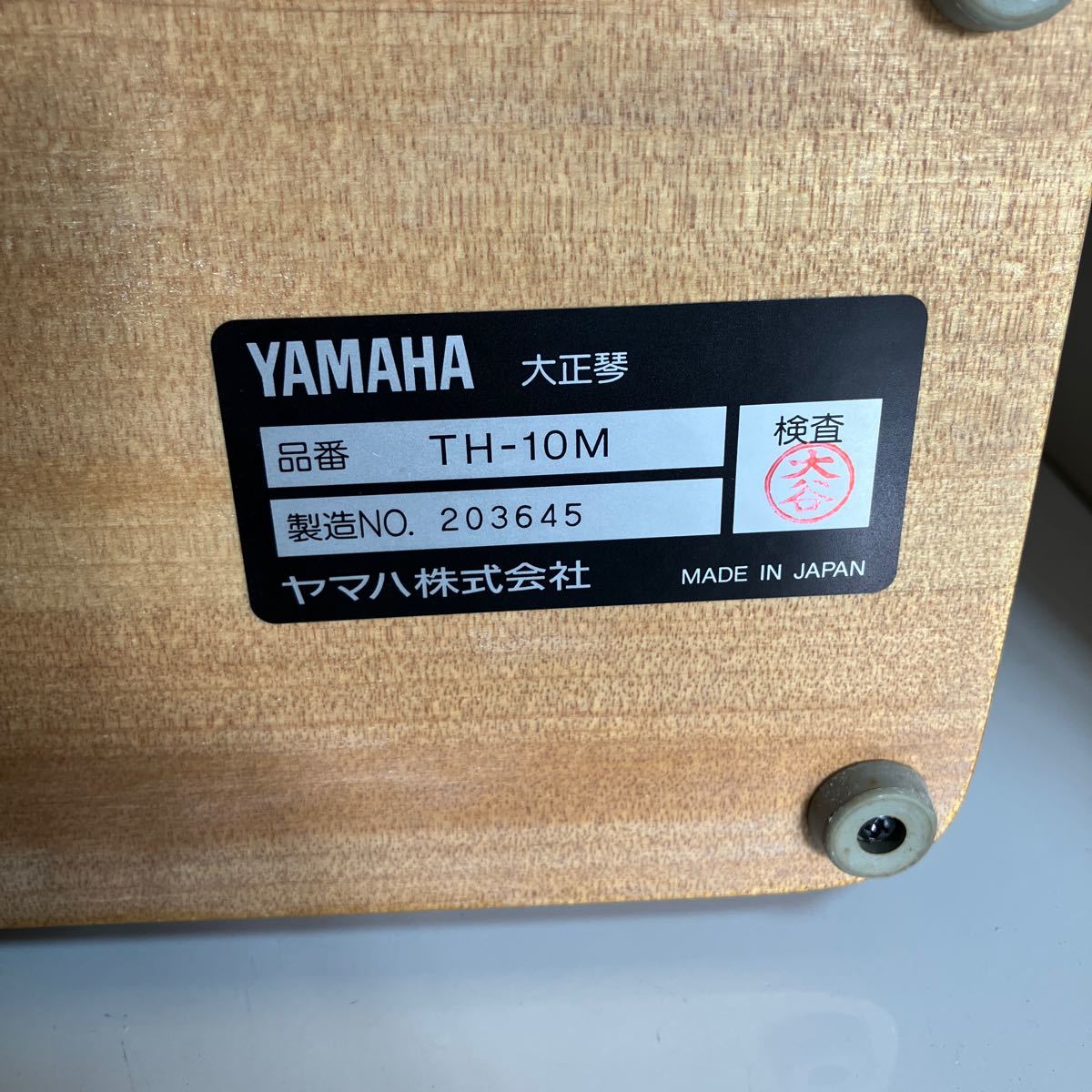 美品 保管品☆YAMAHA ヤマハ 大正琴 TH-10E ソフトケース付 和楽器