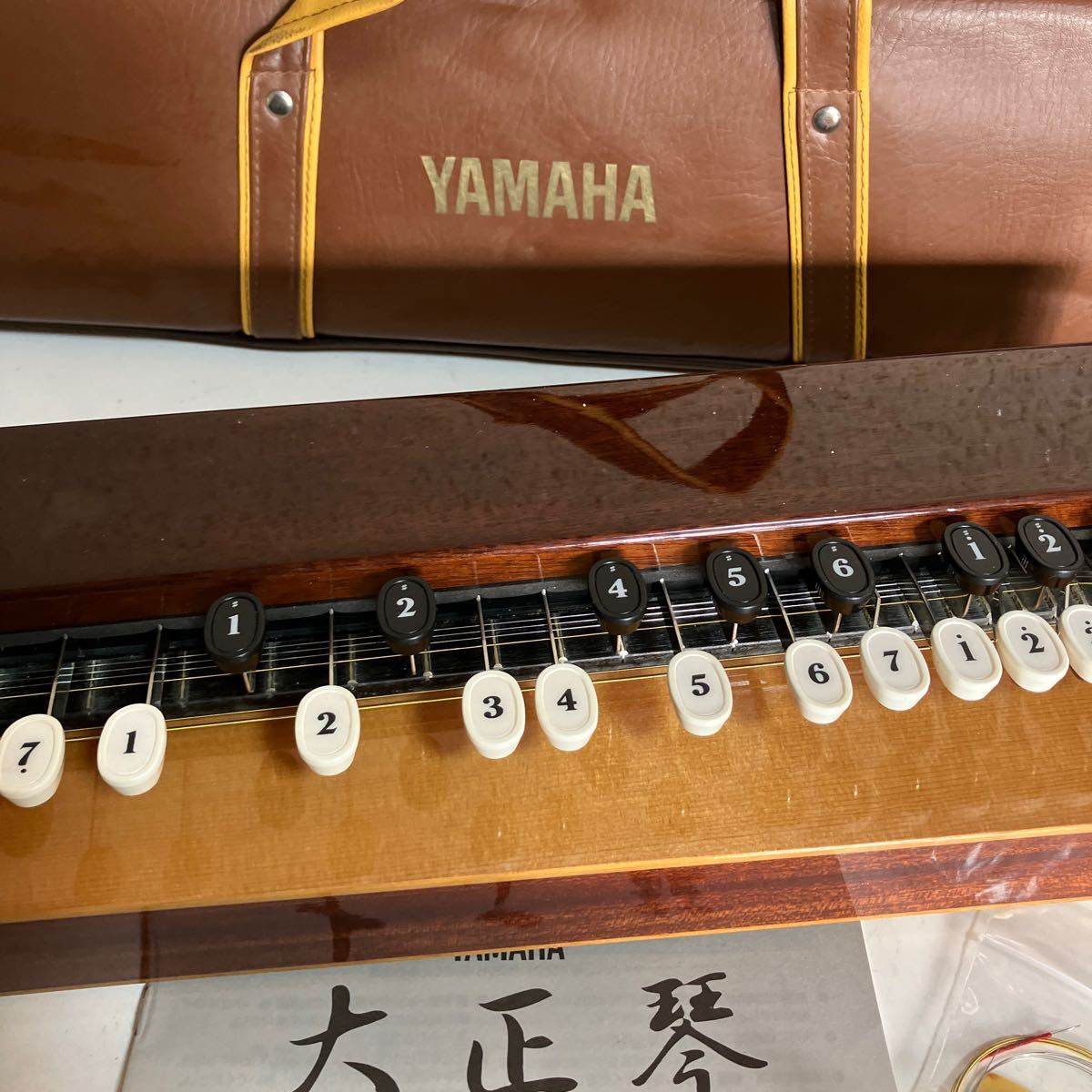 美品 保管品☆YAMAHA ヤマハ 大正琴 TH-10E ソフトケース付 和楽器