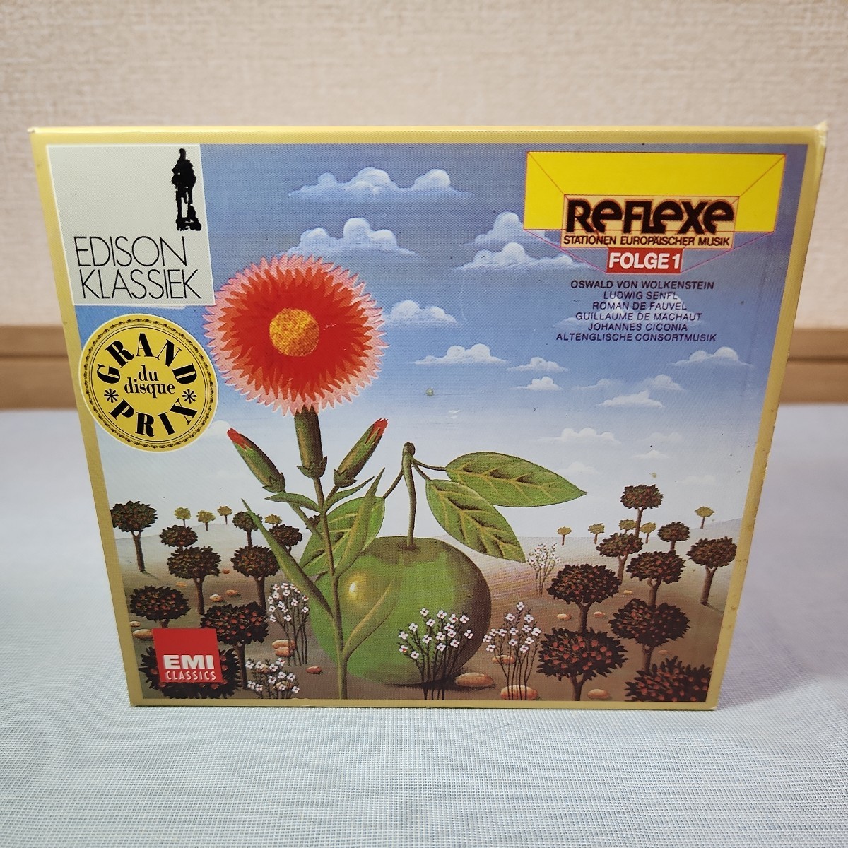 い3) EMI CD BOX 6枚組 REFLEXE STATIONEN EUROPAISCHER MUSIK ボックス FOLGE1 vol.1 classic クラシック 古楽作品集_1
