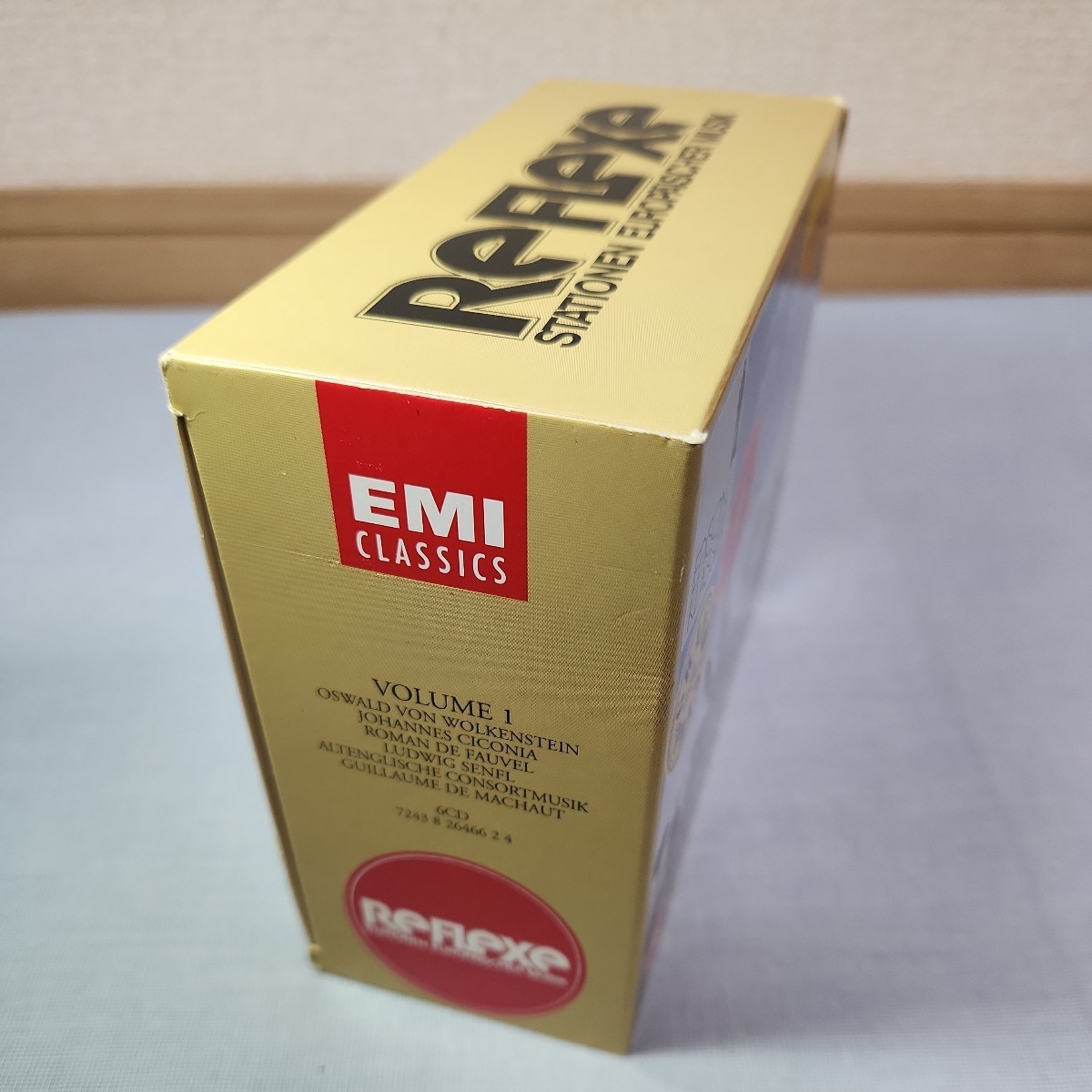 い3) EMI CD BOX 6枚組 REFLEXE STATIONEN EUROPAISCHER MUSIK ボックス FOLGE1 vol.1 classic クラシック 古楽作品集_3