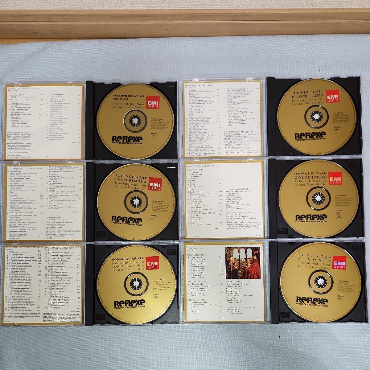 い3) EMI CD BOX 6枚組 REFLEXE STATIONEN EUROPAISCHER MUSIK ボックス FOLGE1 vol.1 classic クラシック 古楽作品集_7