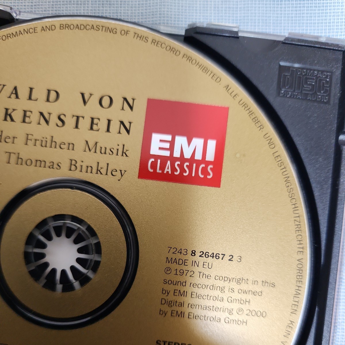 い3) EMI CD BOX 6枚組 REFLEXE STATIONEN EUROPAISCHER MUSIK ボックス FOLGE1 vol.1 classic クラシック 古楽作品集_8