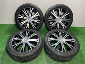265/35R22 義務づけ PCD114.3 127 9.5J 5H クロームメッキ