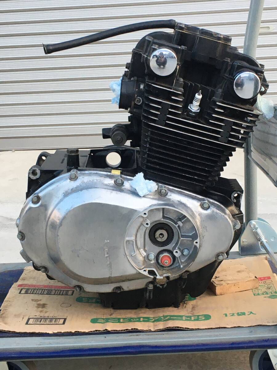 450 ザリ ゴキ 後期型 黒 ブラック 実動エンジン 動画あり 圧縮10KG
