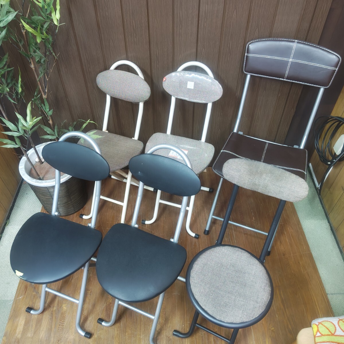 ◎【 折りたたみパイプ椅子 まとめ売り】中古品 フォールディング 