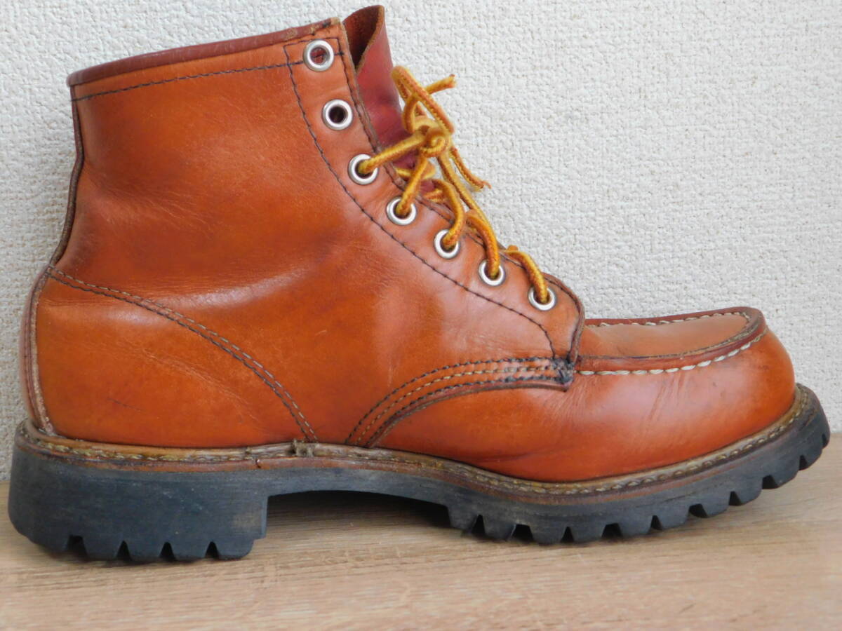 90年製 良品 旧四角犬タグ 6.5E REDWING 8175 アイリッシュセッター