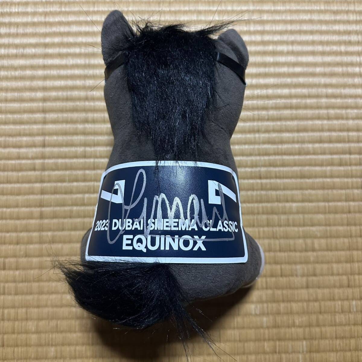 競馬 イクイノックス クリストフ・ルメール 騎手 直筆サイン入り