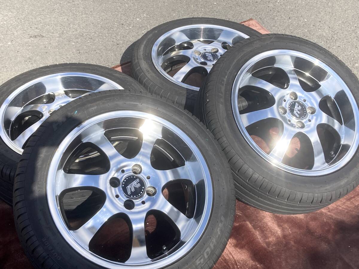 RAYS SEBRING ITC 16インチ 6.5JJ 4H×100 +53 アルミホイール 4本