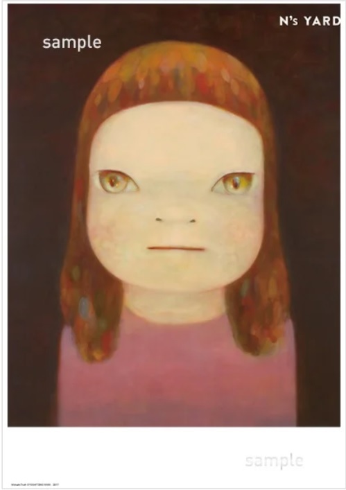 奈良美智 The Little Star Dweller Midnight Tears B2 ポスター 2種類