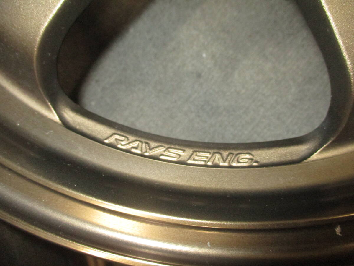 VOLK RACING TE37 KCR ブロンズ 15X5.5J PCD100/4H OFF45 L880Kコペンに使用_3