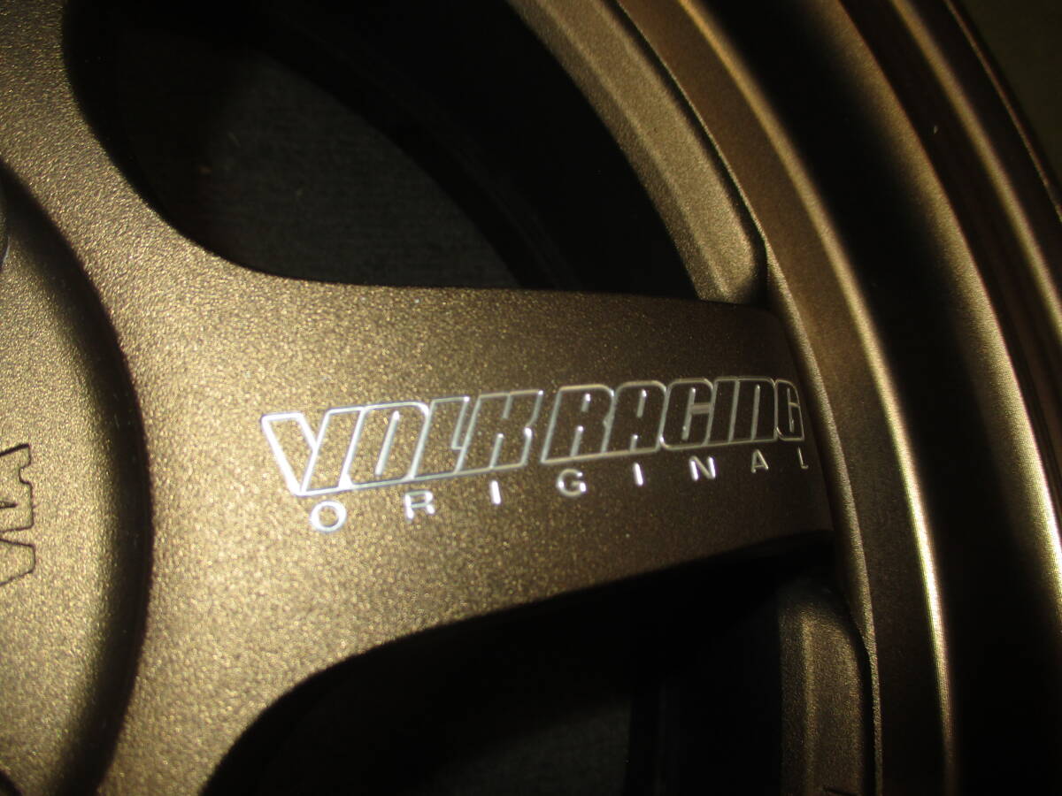 VOLK RACING TE37 KCR ブロンズ 15X5.5J PCD100/4H OFF45 L880Kコペンに使用_4