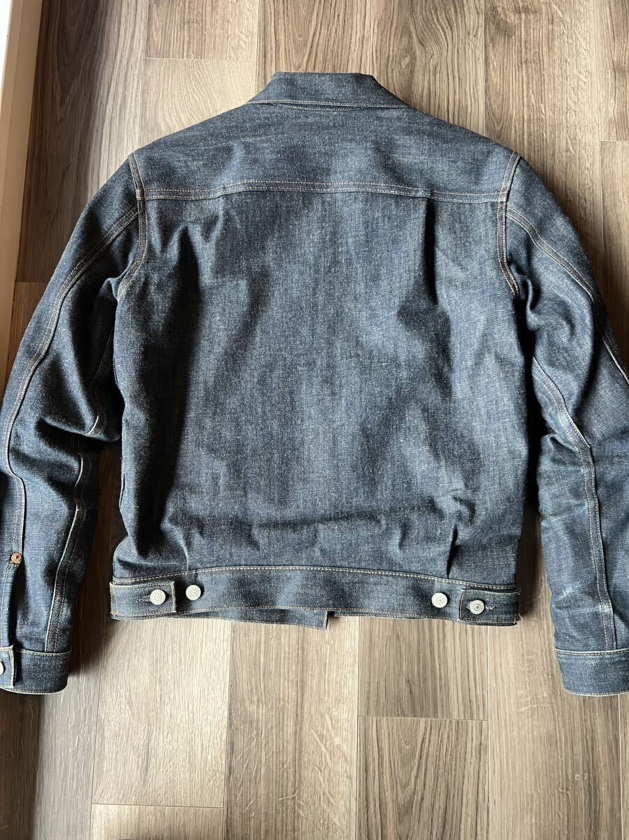 美品】RRL 【TYPE2 RIGID DENIM JACKET】【アメリカ製】ブランケット