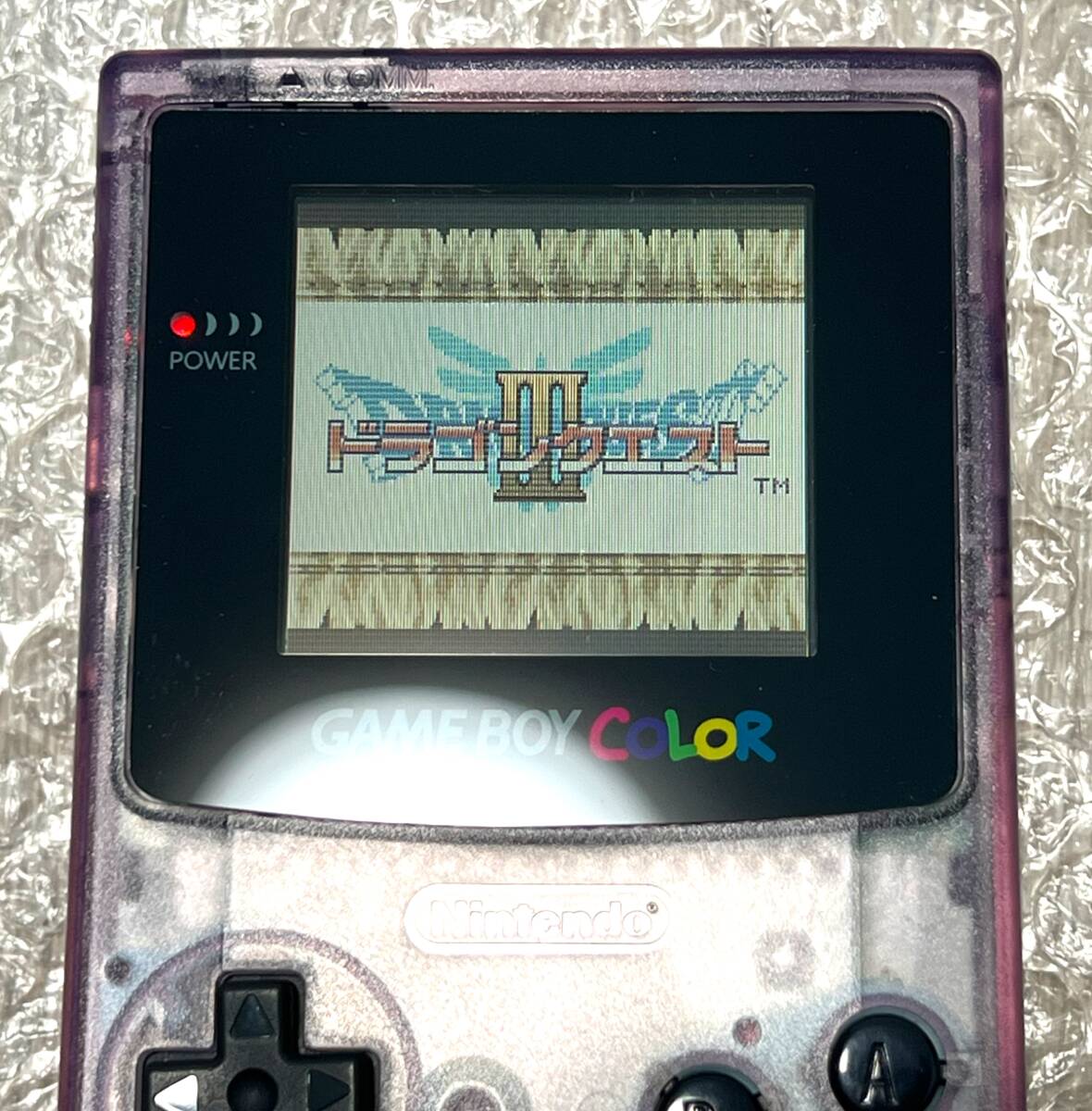 良品・箱説ハガキ付属〉GB GBC ゲームボーイ カラー ドラゴンクエスト3