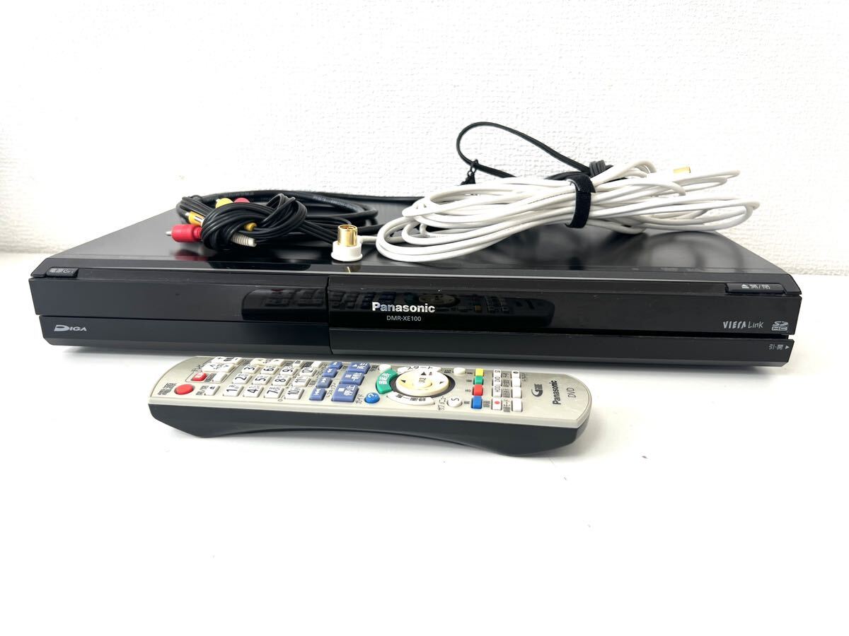 △ 動作品 Panasonic パナソニック DMR-XE100 DVDレコーダー HDD DIGA