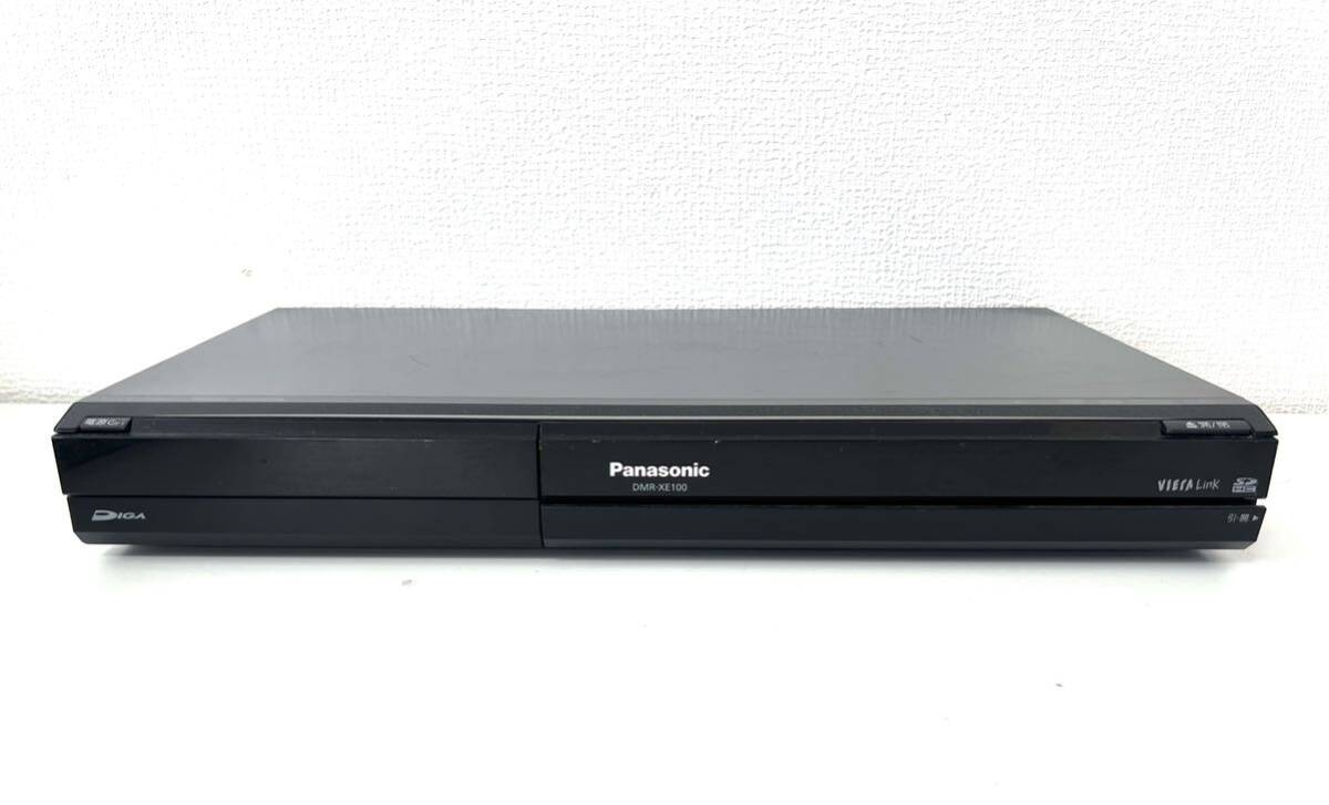 △ 動作品 Panasonic パナソニック DMR-XE100 DVDレコーダー HDD DIGA