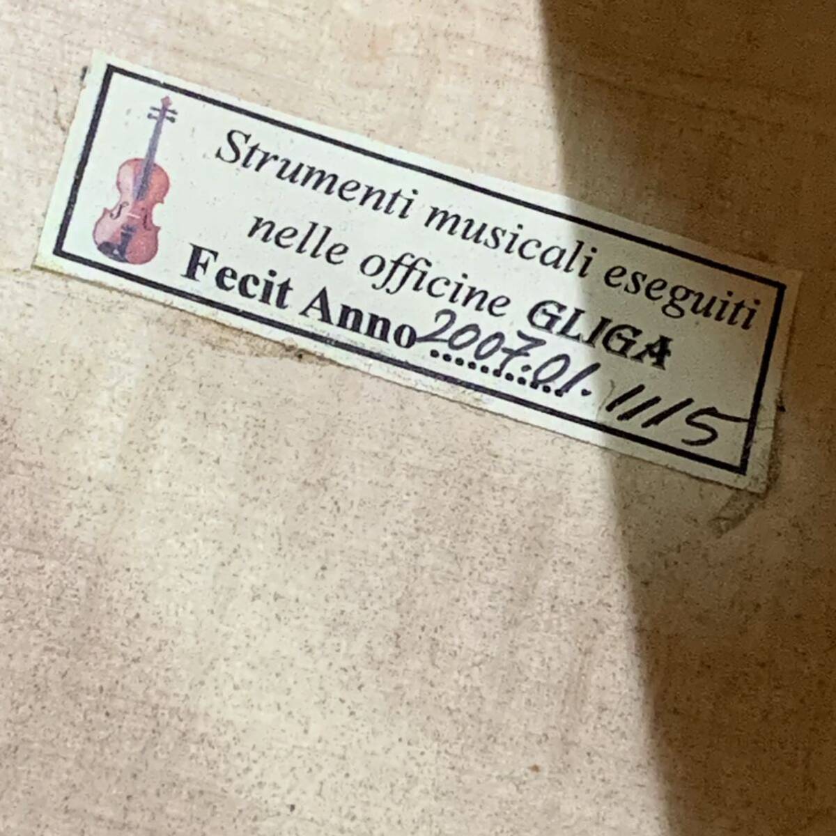 直接引取り限定】 Gliga Strumenti musicali eseguiti コントラバス