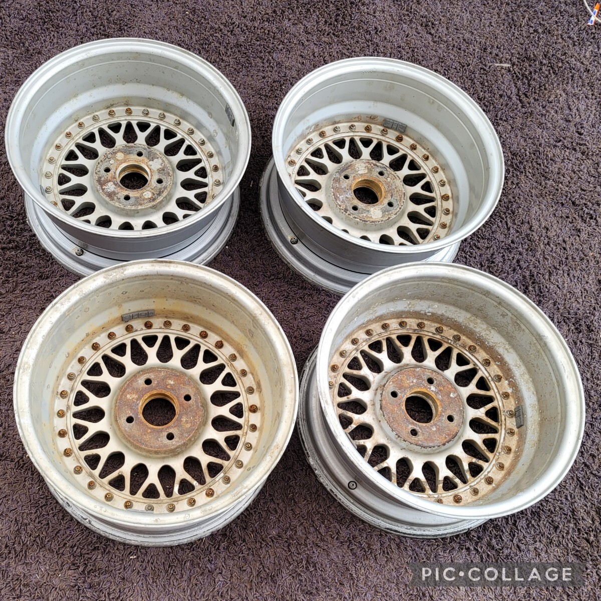 BBS RS033 超希少 15インチ 6.5J 4穴 PCD100 ホイールのみ4本BMW MINI