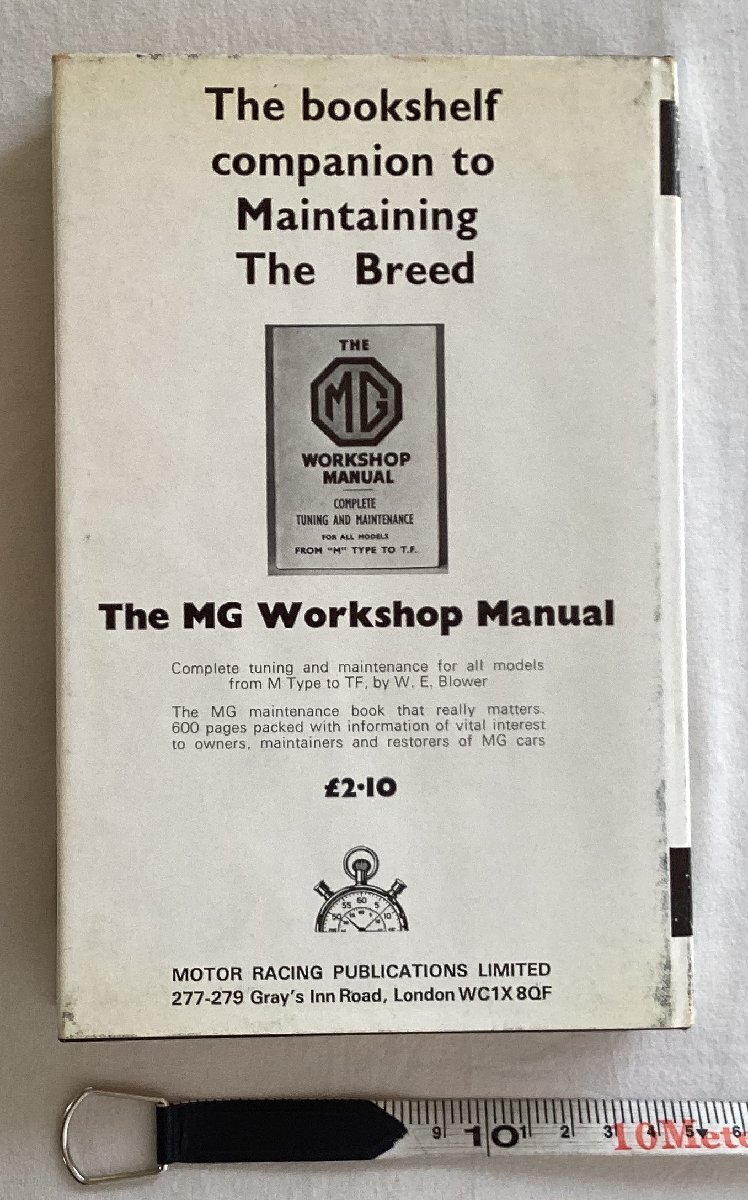 ★[A61464・特価洋書 MAINTAINING THE BREED ] THE SAGA OF MG RACING CARS 。★_10