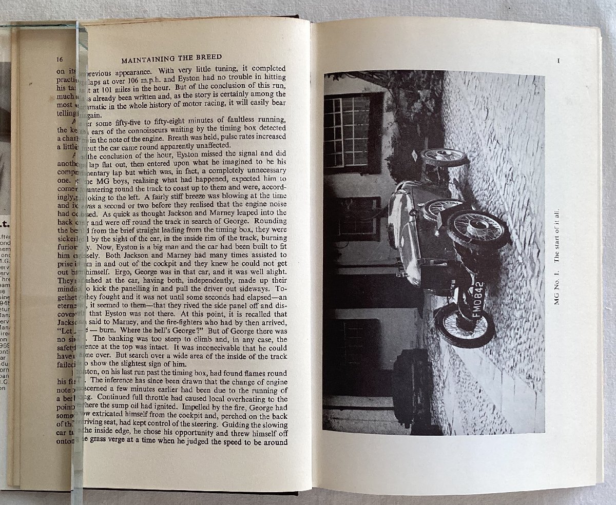 ★[A61464・特価洋書 MAINTAINING THE BREED ] THE SAGA OF MG RACING CARS 。★_8