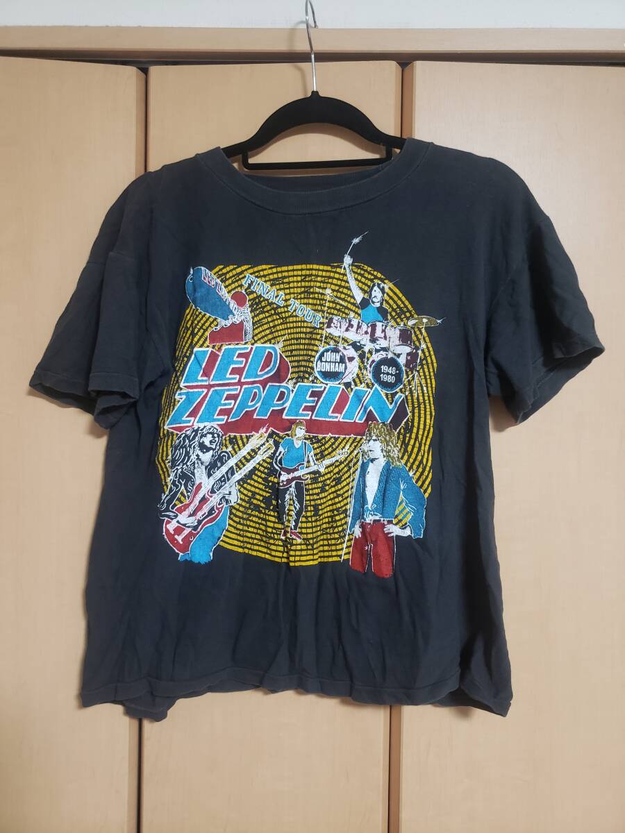 LED ZEPPELIN レッド ツェッペリン Tシャツ ヴィンテージ USED 黒 M 