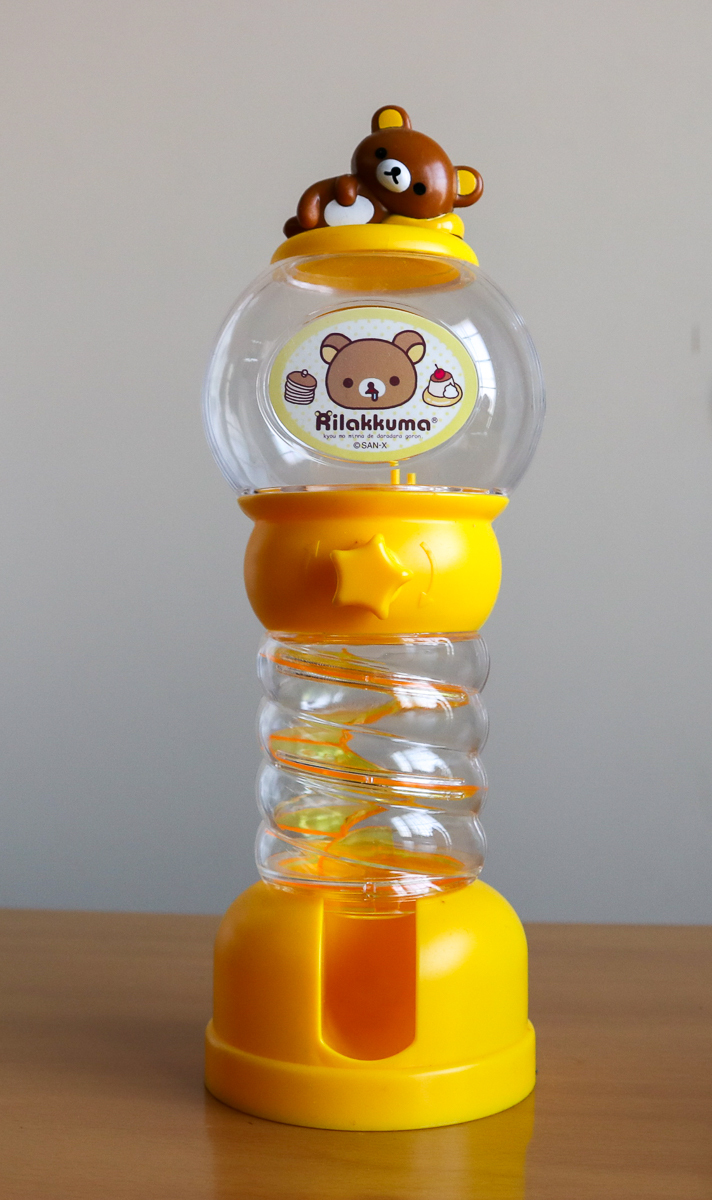 リラックマ冷蔵庫　＆ガムボールマシン_6