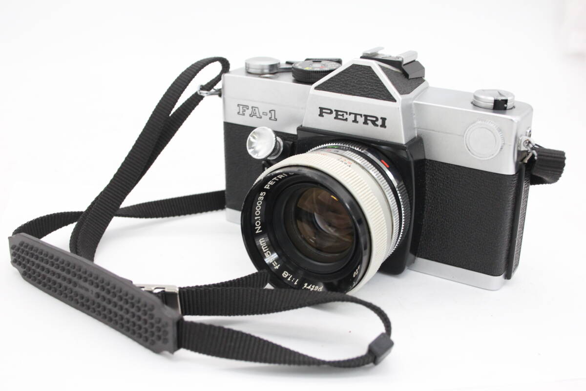 【返品保証】 ペトリ Petri FA-1 C.C Auto 55mm F1.8 ボディレンズセット v1144_1