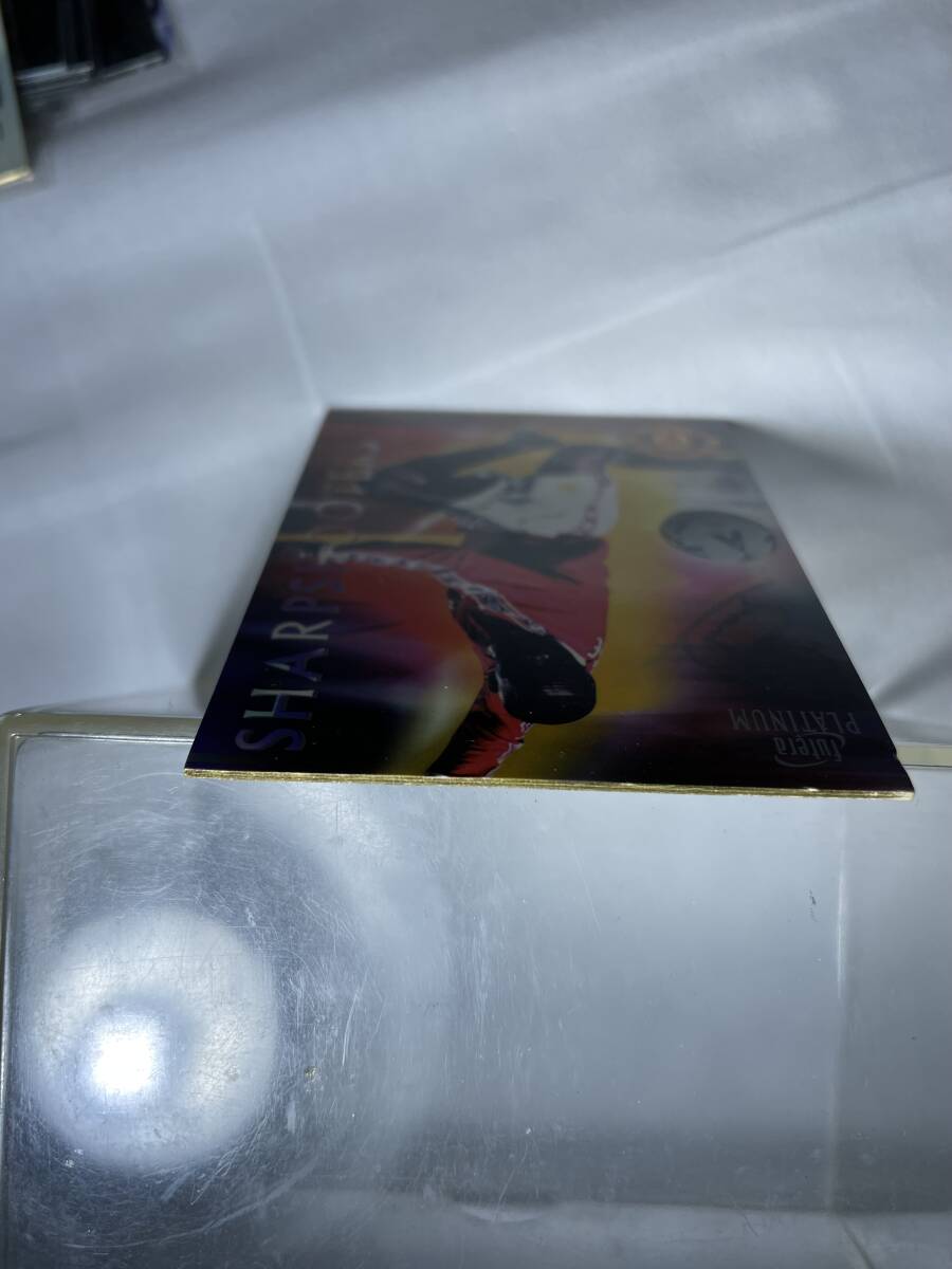 futera PLATINUM 1999 MANCHESTER UNITED OFFICIAL SHARPSHOOTERS DWIGHT YORKE 22CARAT GOLD authentic of250 ドワイト ヨーク250枚限定_4