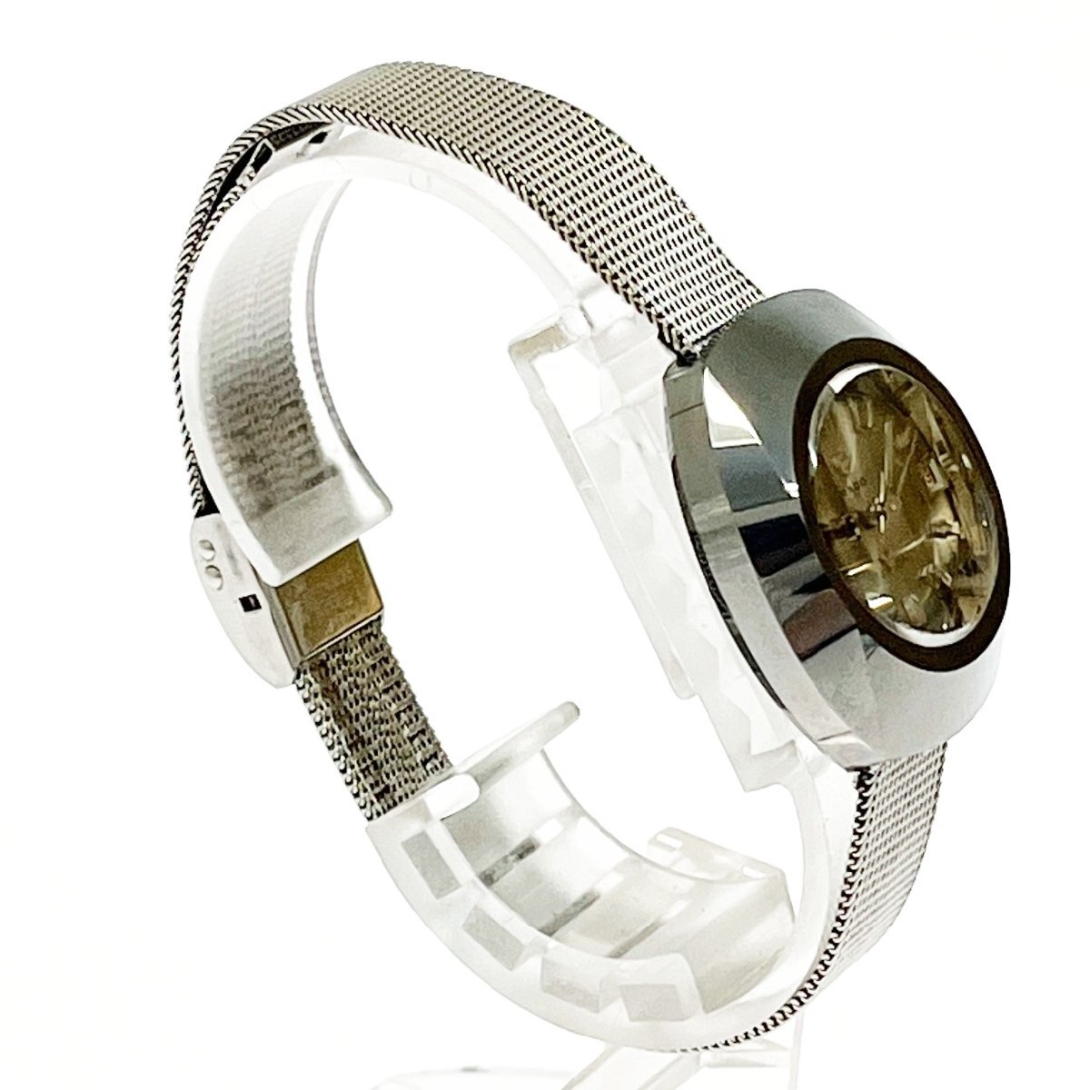 【1円スタート】RADO ラドー バルボア カットガラス SS シルバー文字盤 自動巻き レディース腕時計 ジャンク 277122_3