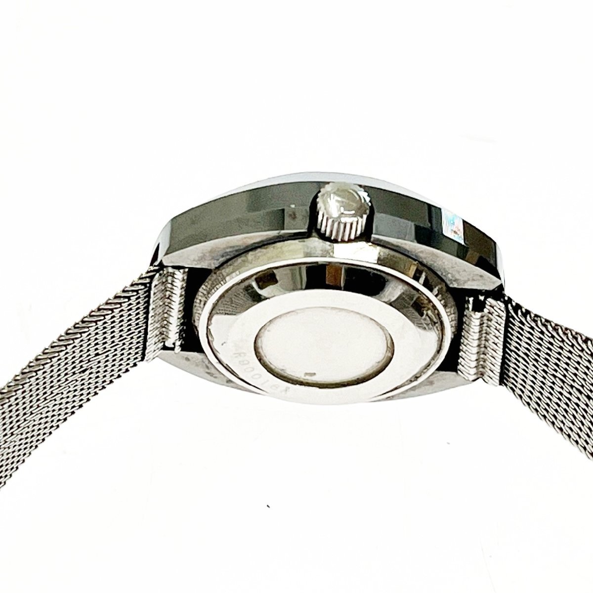 【1円スタート】RADO ラドー バルボア カットガラス SS シルバー文字盤 自動巻き レディース腕時計 ジャンク 277122_6