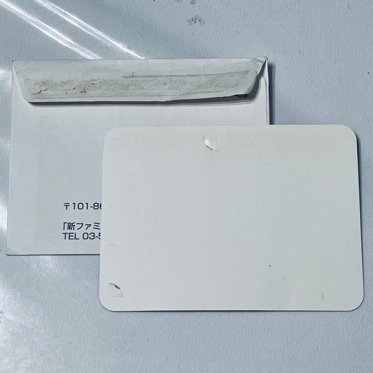 送料無料 ときめきメモリアル ドラマシリーズvol.2 彩のラブソング ファミ通オリジナルプラチナテレカ テレホンカード 未使用品 レア_2