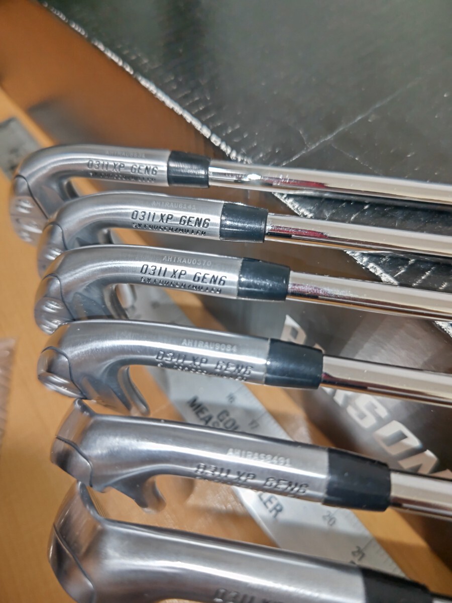 美品★PXG 0311XP gen6 5-W アイアン6本セット flexS elevate95S/95R_3