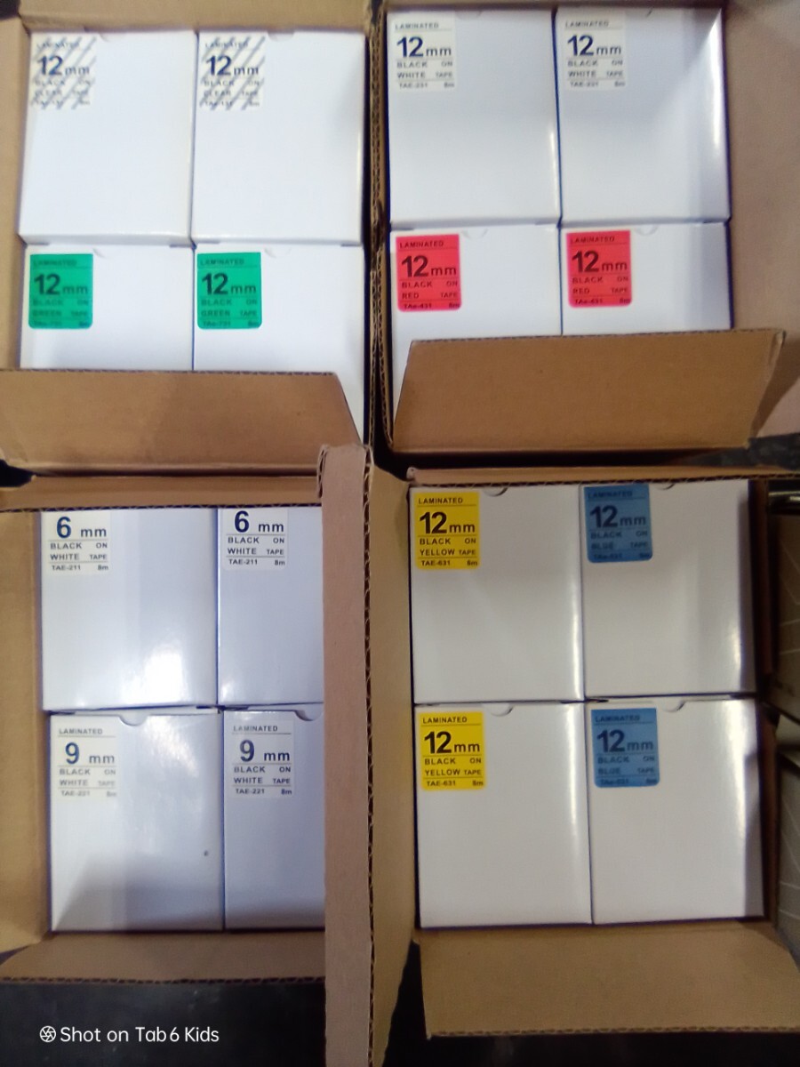 キングジム テプラPRO用【55】 互換 テープカートリッジ SS36KW　ホワイト　36mm　10本　他計90本_3