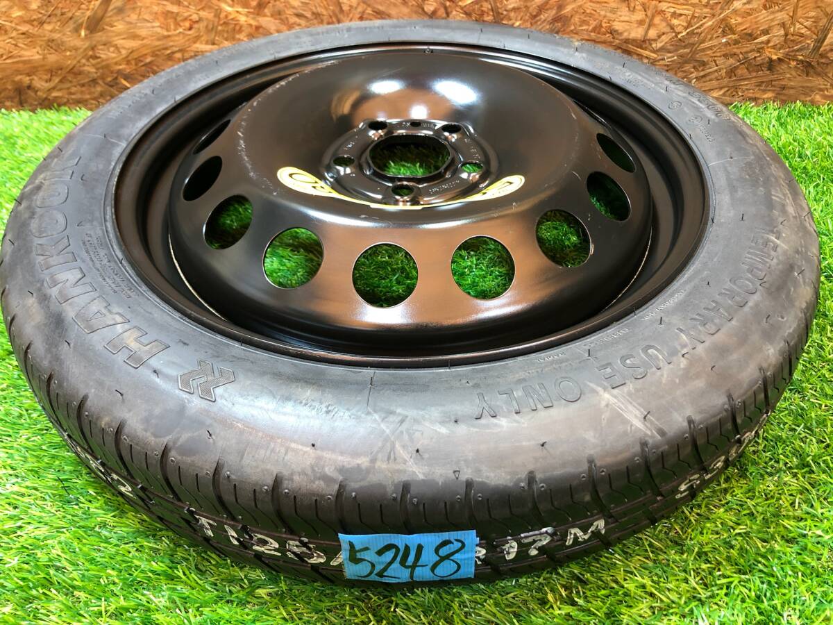 ボルボ純正 17inch 4j+50 × Hankook 125/80R17 PCD108 5穴 VOLVO V50 V70
