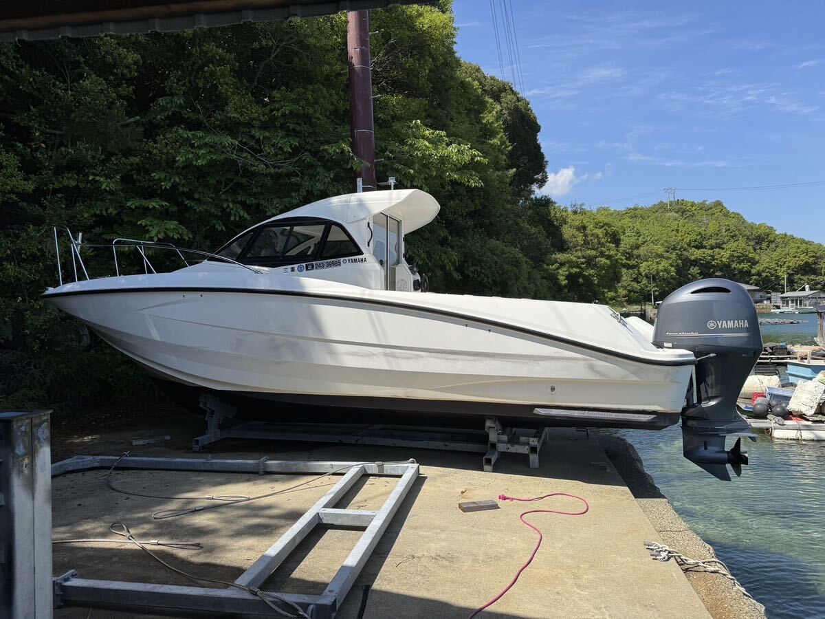 売り切り　ヤマハ　船外機200馬力　X足　完動　不具合なし　三重県鈴鹿市_7