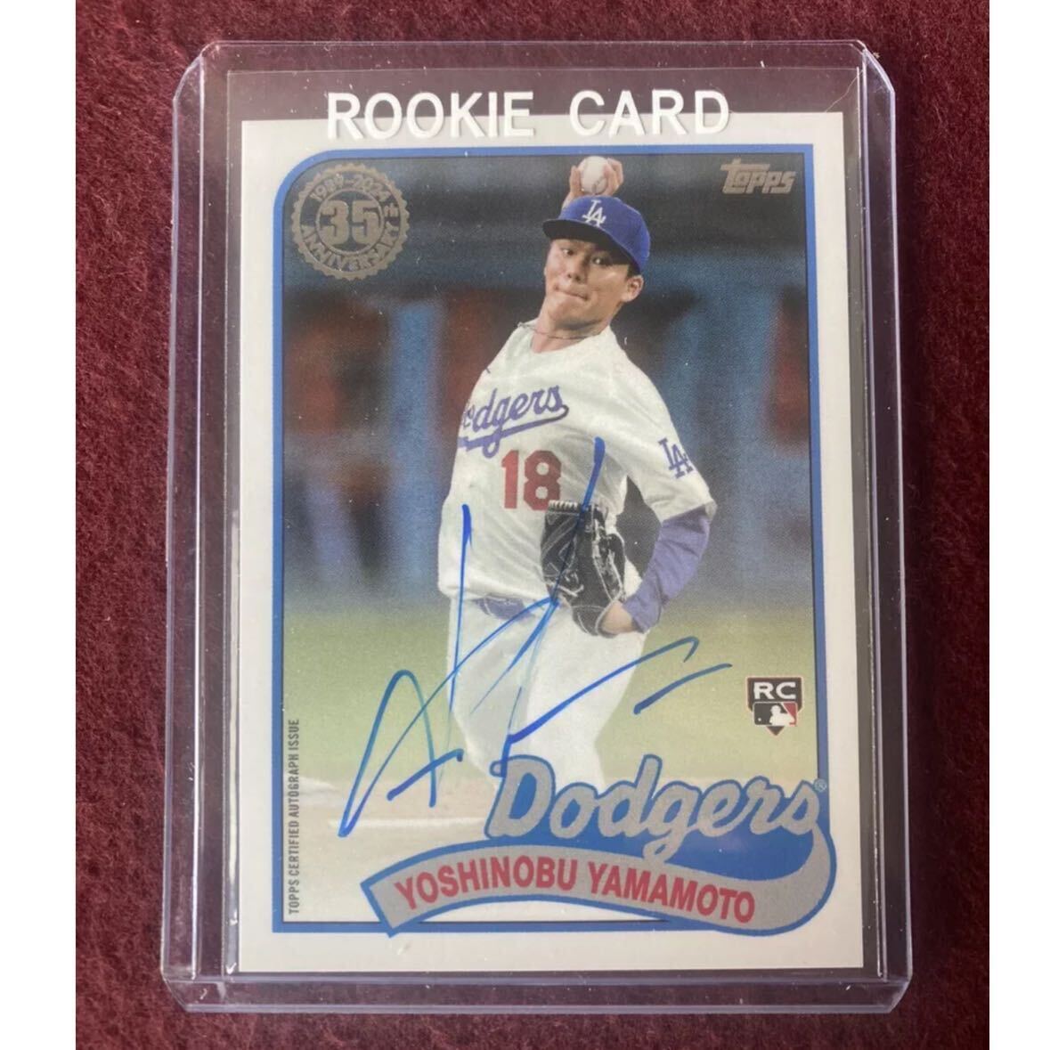 GI ☆ 2024 Topps Series 2 ロサンゼルス ドジャース 山本由伸 直筆