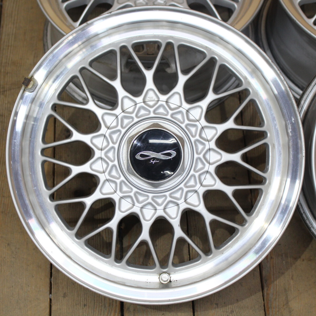 程度良好 MAZDA マツダ アンフィニ RX-7 FC3S 純正 BBS RG 15インチ