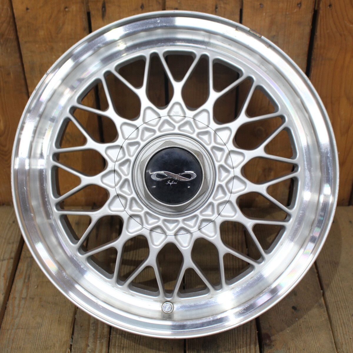程度良好 MAZDA マツダ アンフィニ RX-7 FC3S 純正 BBS RG 15インチ
