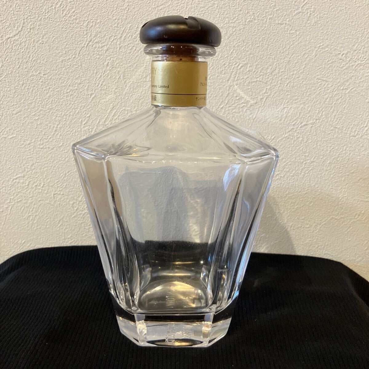 SUNTORY サントリー PRESTIGE ウイスキー 25年 空瓶 オブジェ カガミ