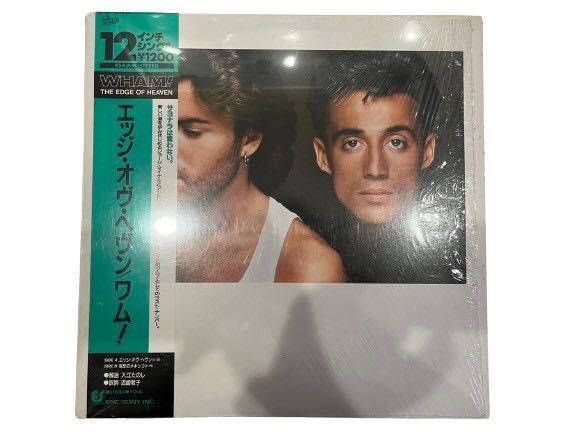 LP/ワム！/エッジ・オヴ・ヘヴン　28・3P-750　帯付　h260w71 LP / THE EDGE OF HEAVEN エッジ オブ ヘヴン WHAM! ワム! / 帯付き 12