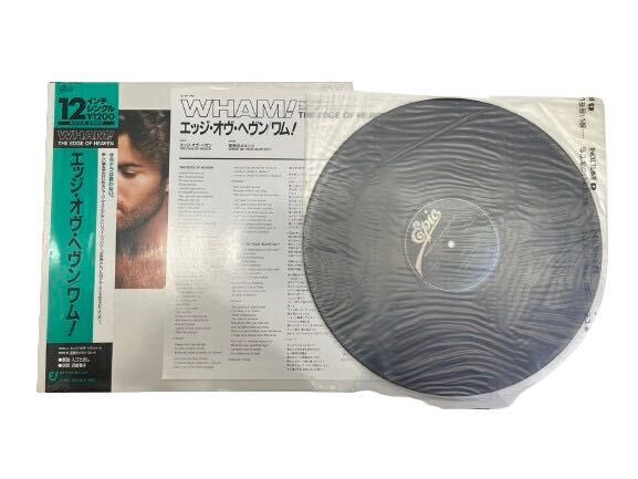 LP / THE EDGE OF HEAVEN エッジ オブ ヘヴン WHAM! ワム! / 帯付き 12