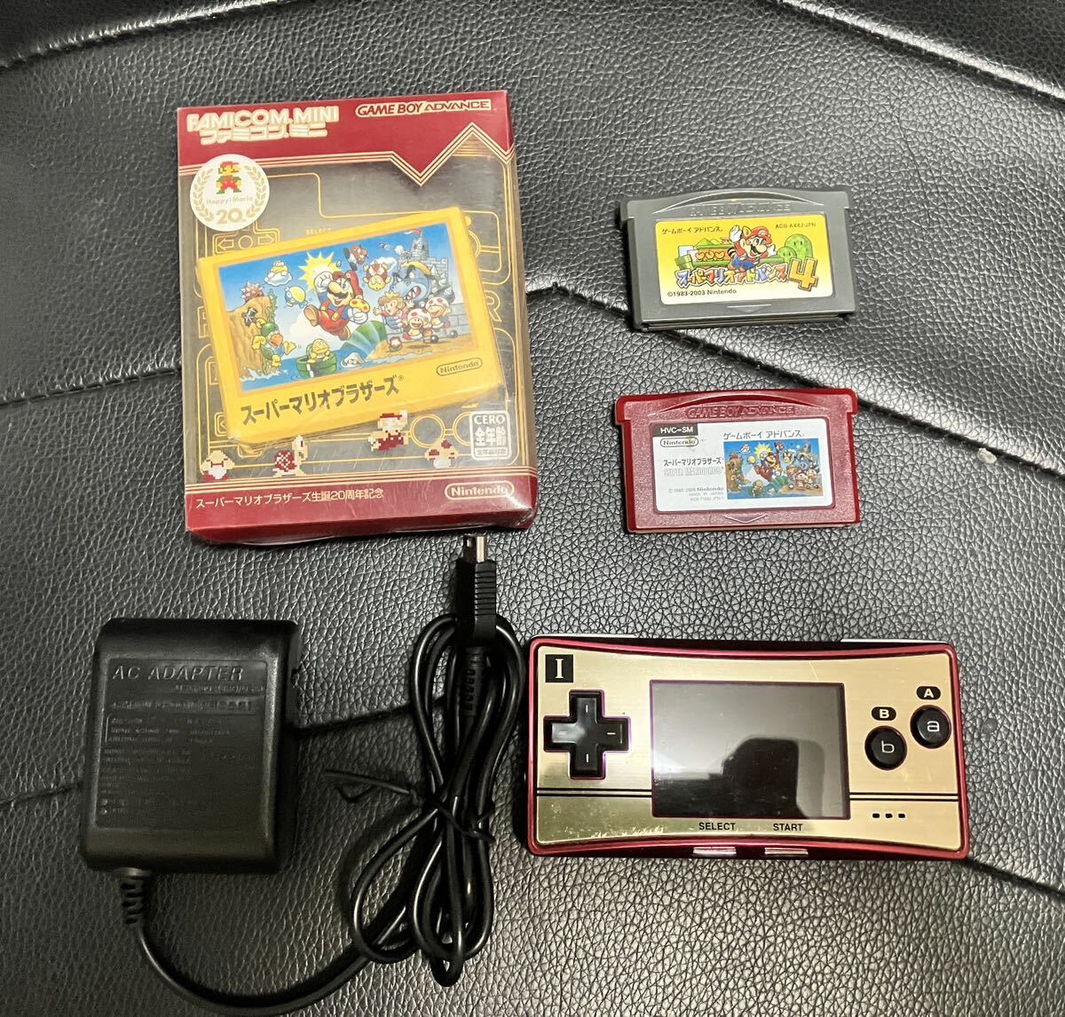 任天堂 ゲームボーイミクロ ファミコンバージョン +スーパーマリオ