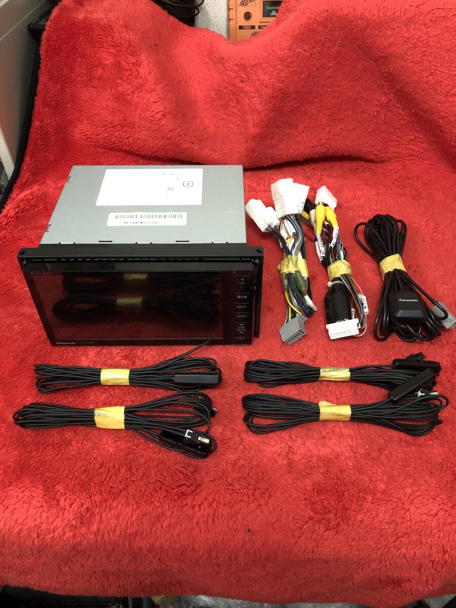C-019 ◇Panasonic CN-H510WD◇トヨタハーネス 2015年地図 フルセグTV