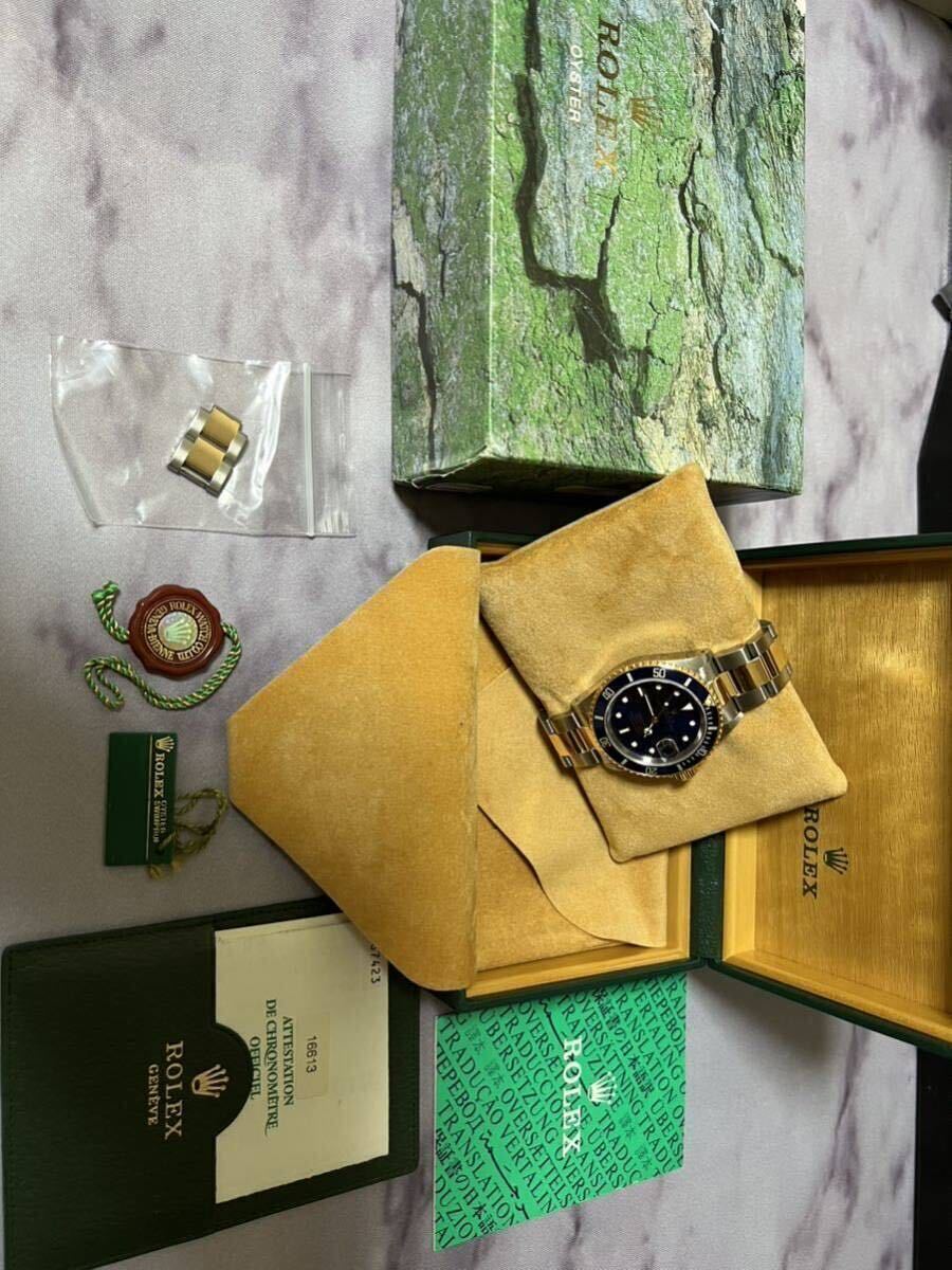 ロレックス 青サブマリーナ 青サブ　美品　付属品多数_2