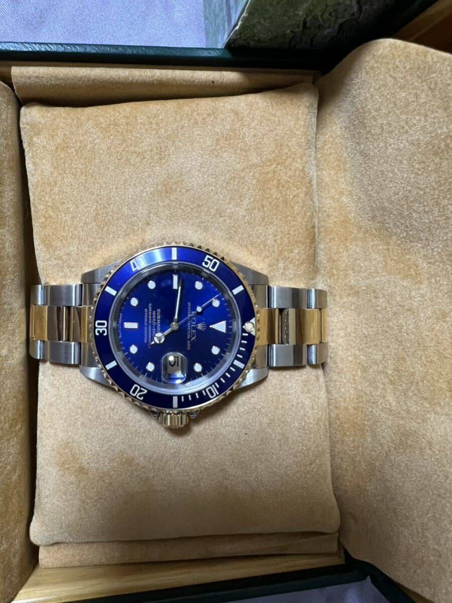 ロレックス 青サブマリーナ 青サブ　美品　付属品多数_6