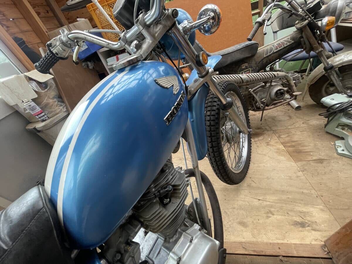 山形発　HONDA ＳL125 実働　乗れます。販売証明書お出しします。_7