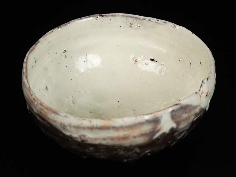 辻村史朗】最上位作 粉吹茶碗 共箱 保証(茶碗)｜売買された
