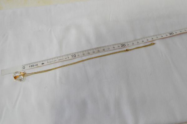 スワロフスキー ネックレス テントウムシ てんとう虫_7